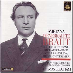 Smetana - Die Verkaufte Braut - Tjomas Beecham (2 CD Set) von Urania