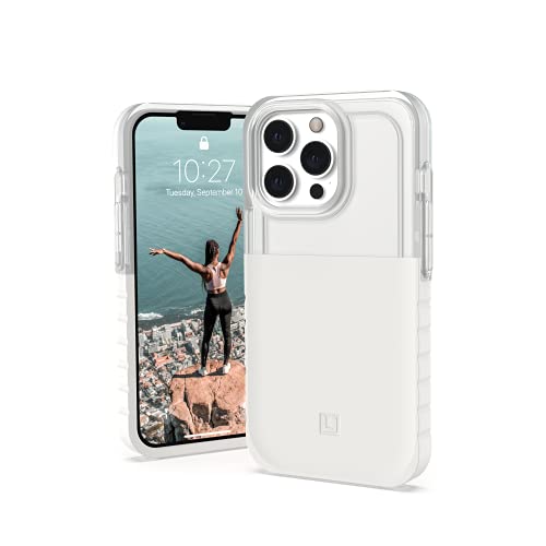 U by UAG [U] Dip Case kompatibel mit Apple iPhone 13 Pro [4,5m Fallschutz nach US-Militärstandard, Wireless Charging kompatibel, Dreiteiliges iPhone Case] marshmallow von Urban Armor Gear