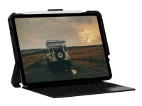 UAG Rugged Case iPad Pro 11-Zoll (3. Generation, 2021) (erfordert die Verwendung des Smart Keyboard) - Scout Black - Tablet/Tastatur-Rückseite - Robust - Thermoplastisches Polyurethan (TPU) - Schwarz - 11 - für Apple 11-Zoll iPad Pro (3. Generation) von Urban Armor Gear