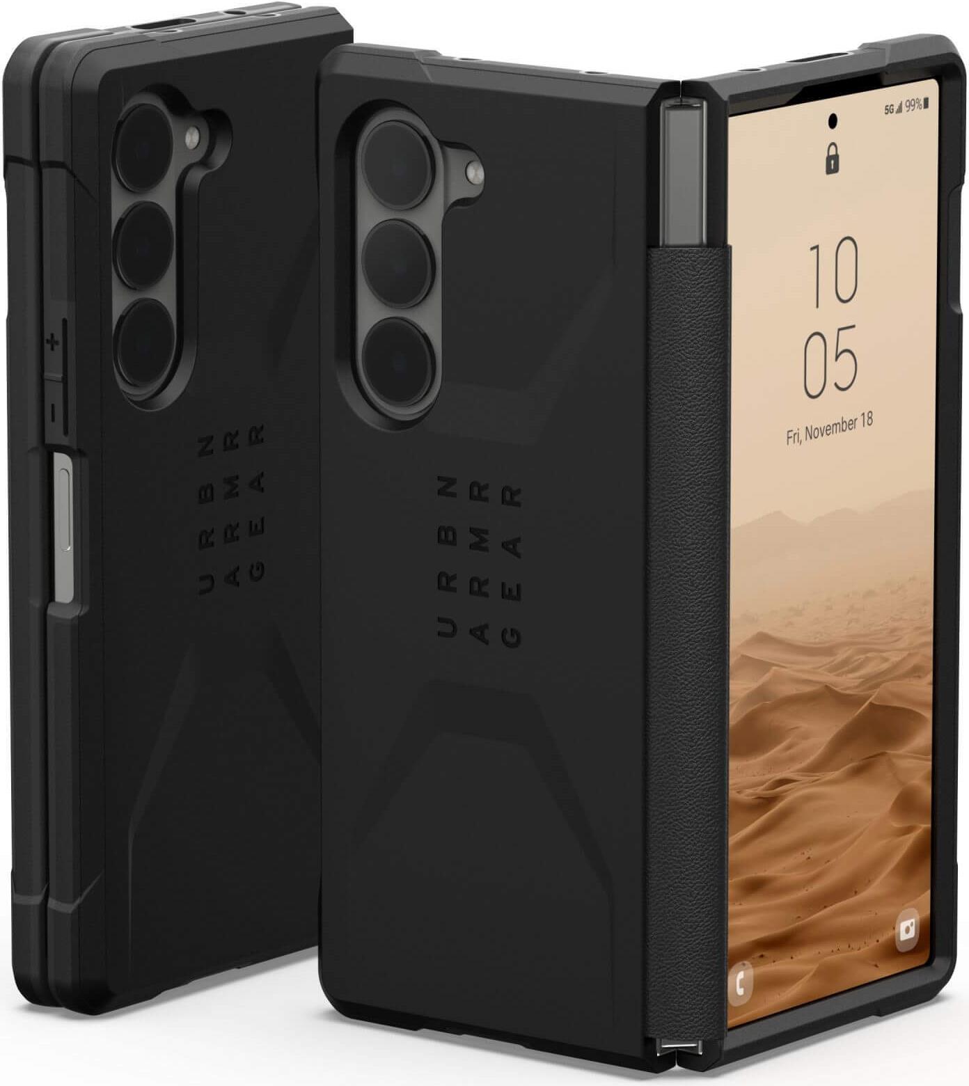 UAG Urban Armor Gear Civilian Case - Samsung Galaxy Z Fold6 - schwarz - 214451114040 (214451114040) von Urban Armor Gear