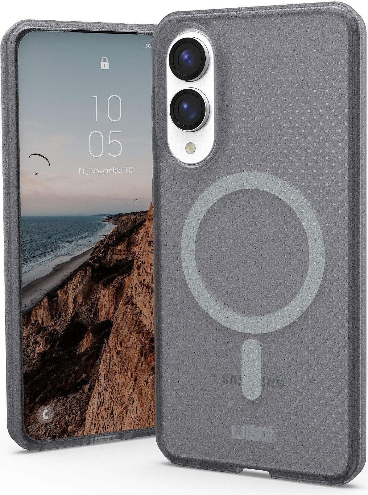 UAG Urban Armor Gear Dot Case mit Magnet-Modul - Samsung Galaxy S25 Edge - ash (grau transparent) - 214503113131 (214503113131) von Urban Armor Gear