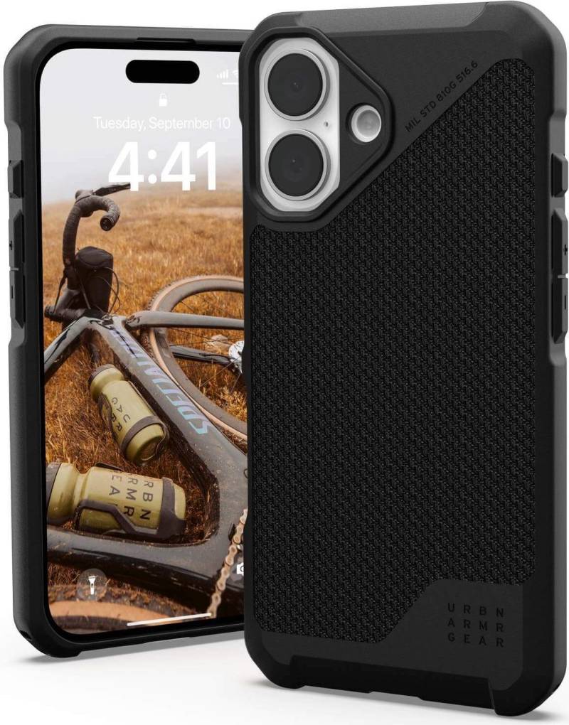 UAG Urban Armor Gear Metropolis LT MagSafe Case - Apple iPhone 16 - kevlar schwarz - 114454113940 (114454113940) von Urban Armor Gear