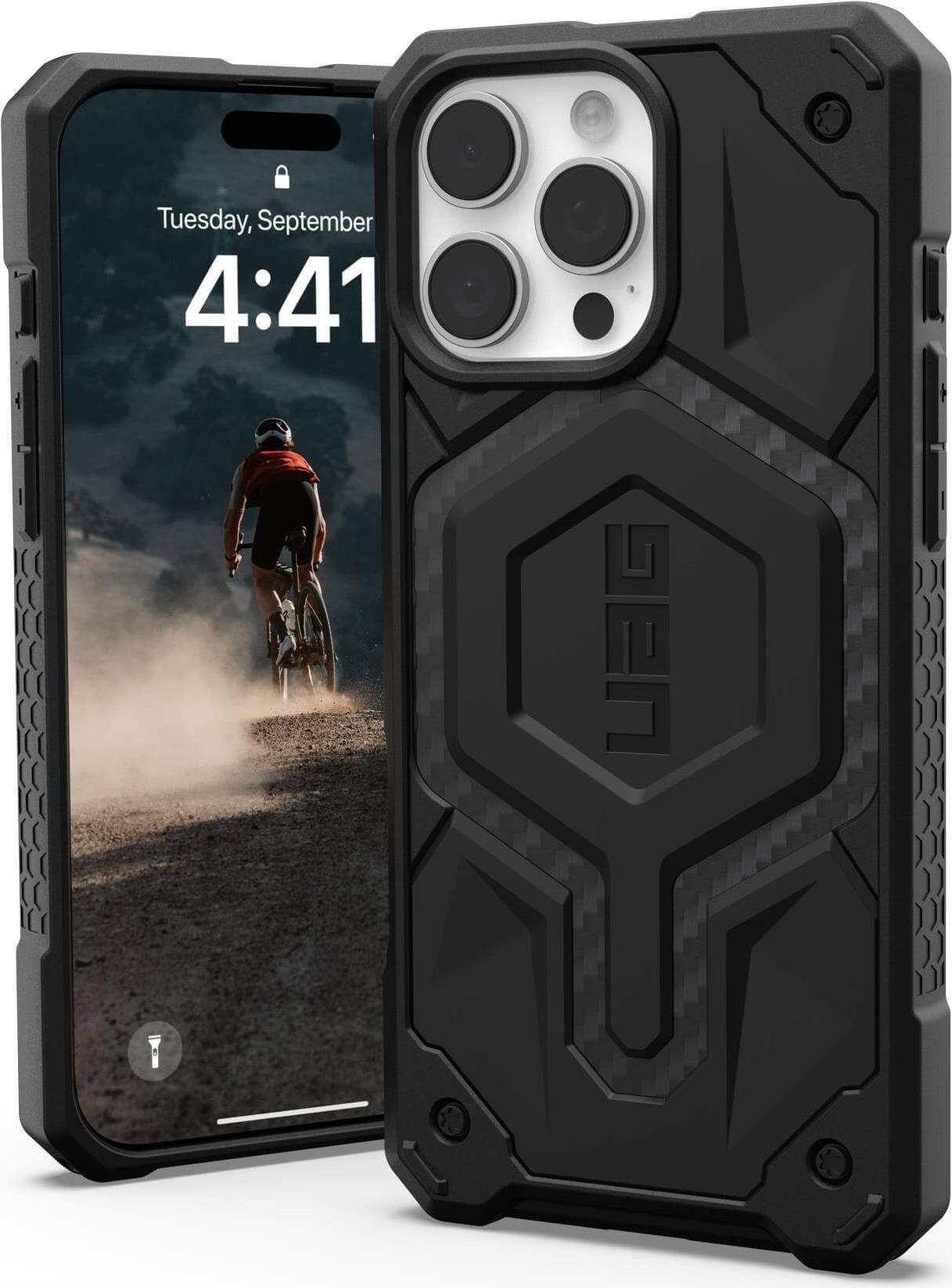 UAG Urban Armor Gear Monarch Case - Apple iPhone 16 Pro Max - carbon fiber - 114461114242 (114461114242) von Urban Armor Gear