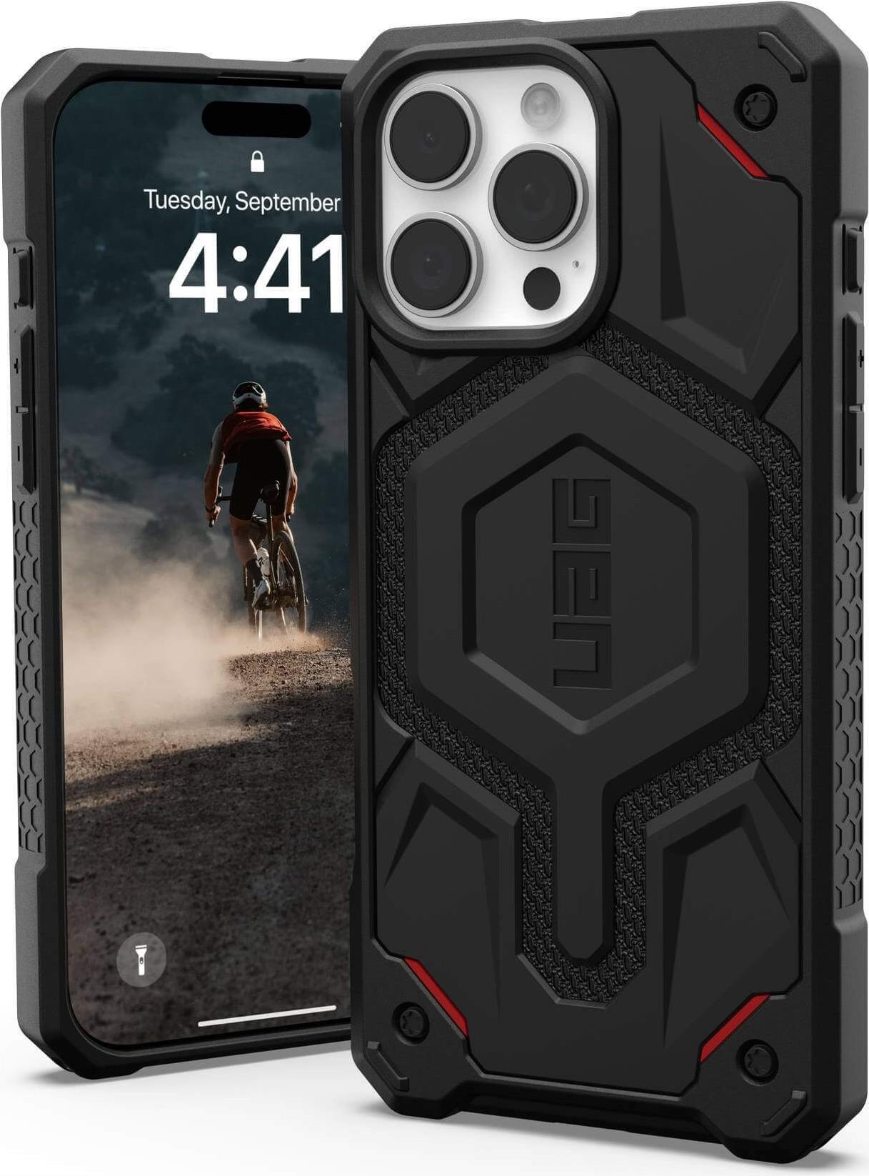 UAG Urban Armor Gear Monarch Pro MagSafe Case - Apple iPhone 16 Pro Max - kevlar schwarz - 114457113940 (114457113940) von Urban Armor Gear