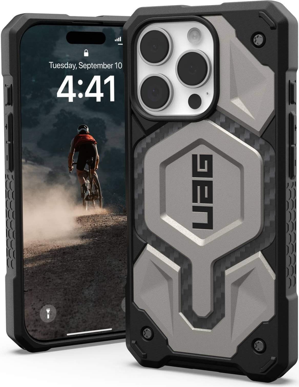 UAG Urban Armor Gear Monarch Pro MagSafe Case - Apple iPhone 16 Pro - titan - 114456113636 (114456113636) von Urban Armor Gear