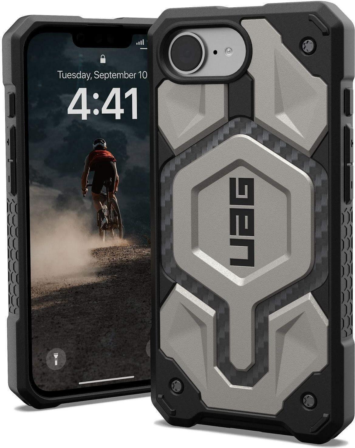 UAG Urban Armor Gear Monarch Pro MagSafe Case - Apple iPhone 16e -  titan (114497113636) von Urban Armor Gear