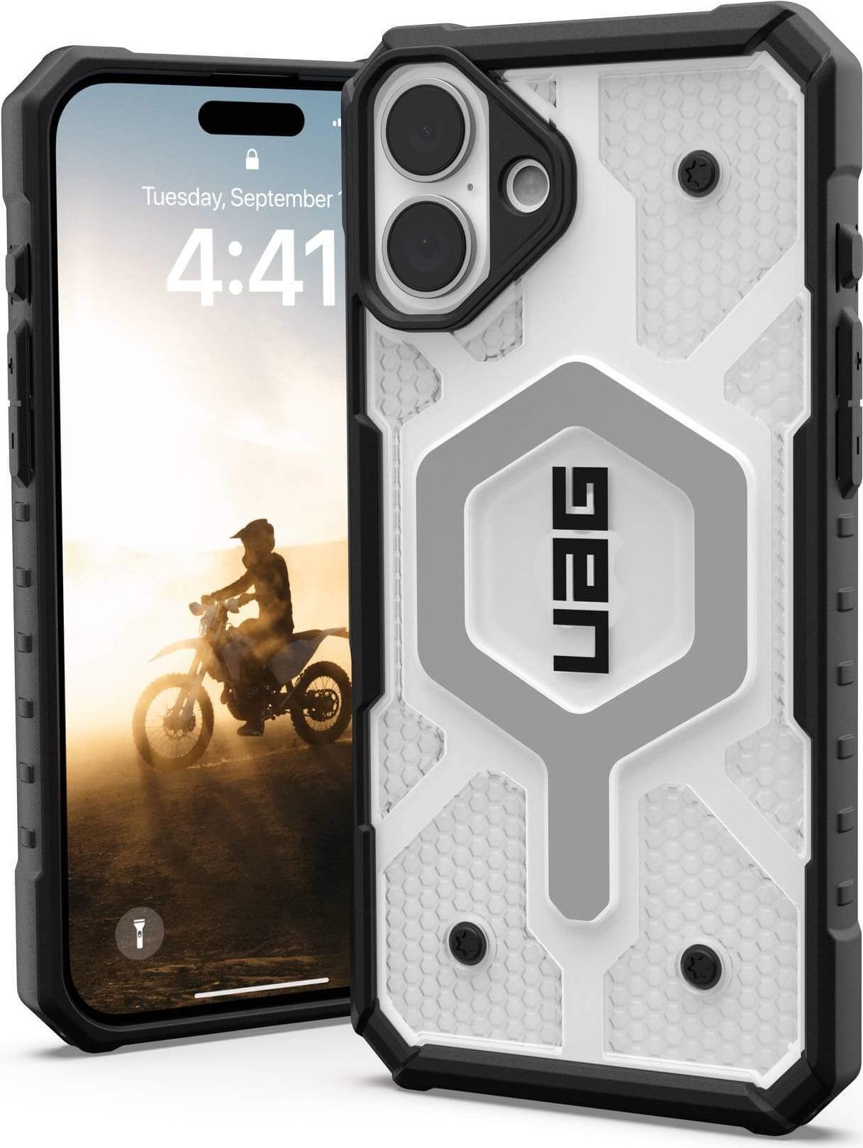 UAG Urban Armor Gear Pathfinder MagSafe Case - Apple iPhone 16 Plus - ice (transparent) - 114463114343 (114463114343) von Urban Armor Gear