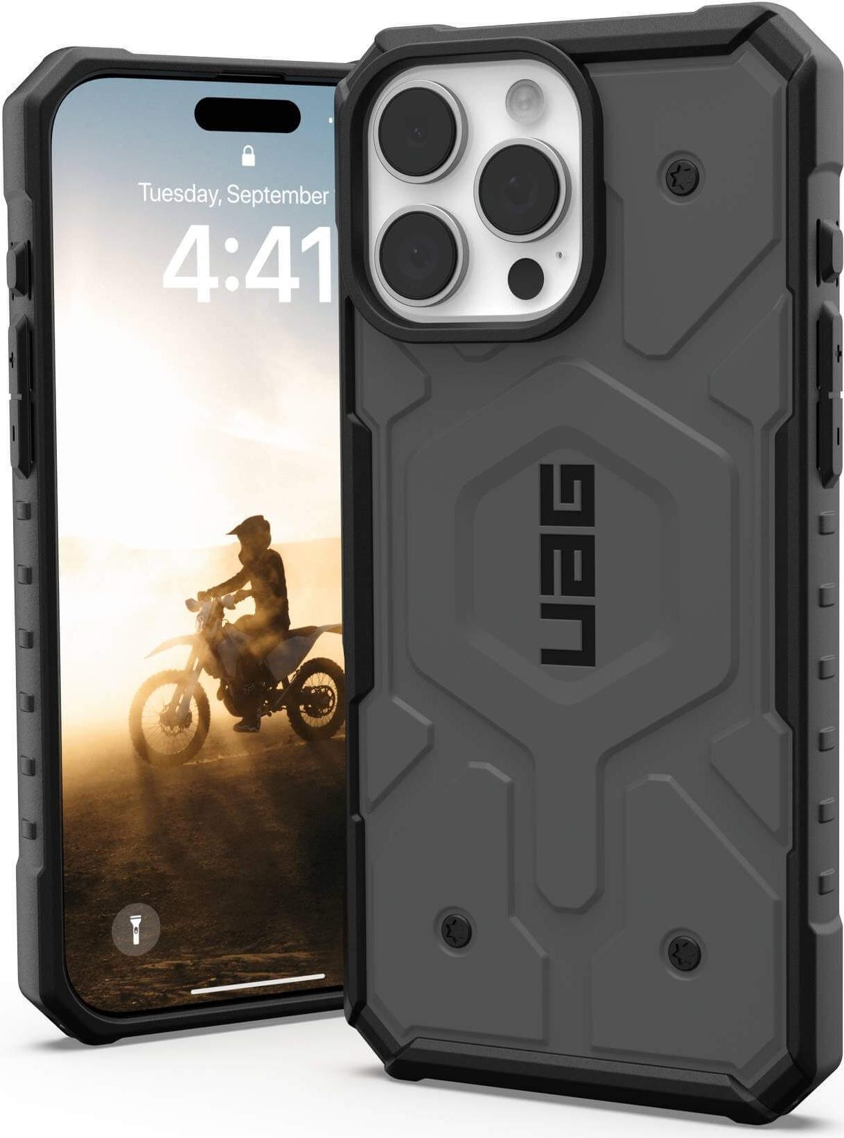 UAG Urban Armor Gear Pathfinder MagSafe Case - Apple iPhone 16 Pro Max - silber - 114469113333 (114469113333) von Urban Armor Gear