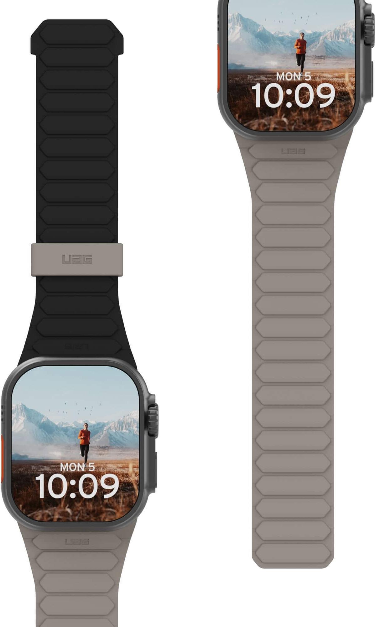 UAG Urban Armor Gear Pathfinder Strap - Apple Watch Ultra/42/44/45mm - schwarz/titanium - 194161114036 (194161114036) von Urban Armor Gear