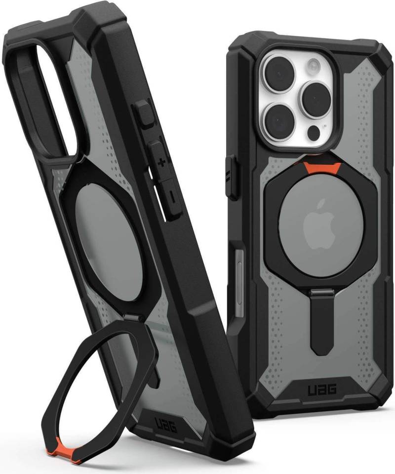 UAG Urban Armor Gear Plasma XTE MagSafe Kickstand Case - Apple iPhone 16 Pro - schwarz/orange - 114474114097 (114474114097) von Urban Armor Gear