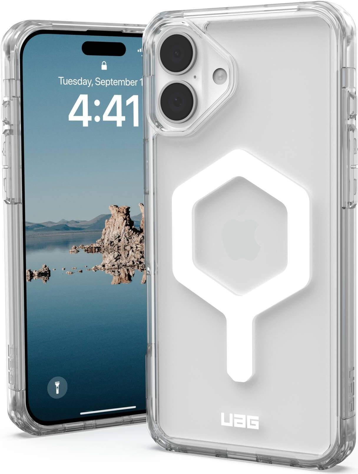 UAG Urban Armor Gear Plyo MagSafe Case - Apple iPhone 16 Plus - ice (transparent)/weiß - 114479114341 (114479114341) von Urban Armor Gear