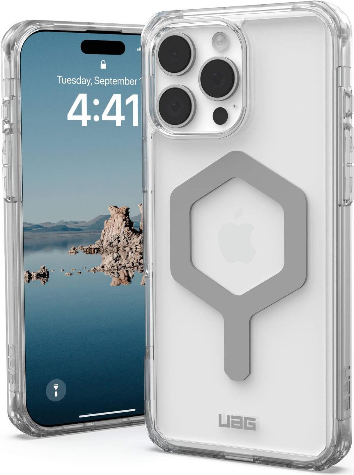 UAG Urban Armor Gear Plyo MagSafe Case - Apple iPhone 16 Pro Max - ice (transparent)/silber - 114481114333 (114481114333) von Urban Armor Gear