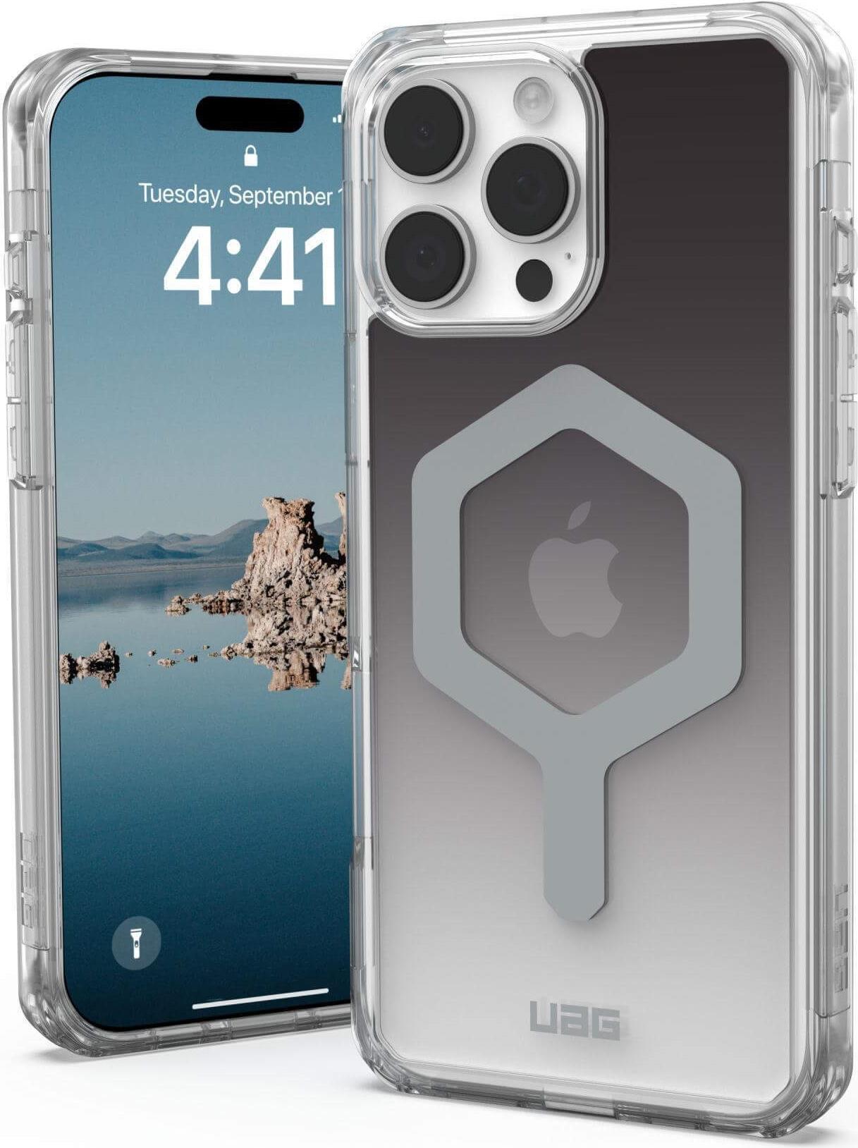 UAG Urban Armor Gear Plyo MagSafe Case - Apple iPhone 16 Pro Max - schwarz/transparent/Ombre - 11448111404G (11448111404G) von Urban Armor Gear