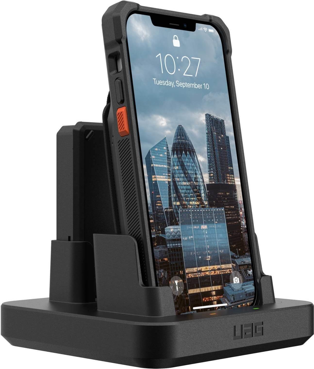 UAG Urban Armor Gear Workflow Desktop Ladestation für Case & Akku - schwarz - bulk - 114014BW4040 (114014BW4040) von Urban Armor Gear