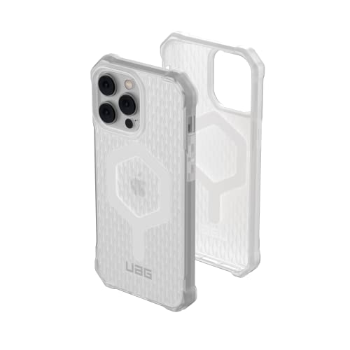 Urban Armor Gear Essential Armor Case kompatibel mit Apple iPhone14 Pro Max Silikon-Hülle [Dünnes TPU Case, Wireless Charging, Sturz-, stoßfest] Frosted Ice, 114088110243 von URBAN ARMOR GEAR