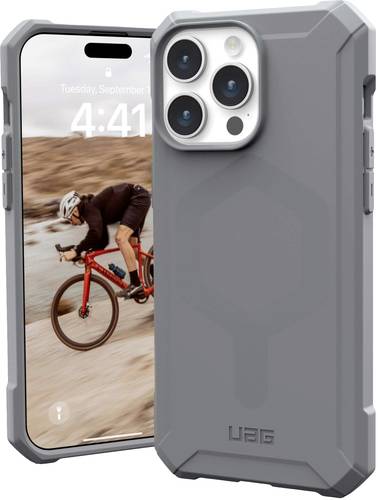 Urban Armor Gear Essential Armor MagSafe Backcover Apple iPhone 15 Pro Max Silber MagSafe kompatibel Urban Armor Gear Essential Armor MagSafe Backcover Apple iPhone 15 Pro Max Silber MagSafe kompatibel von Urban Armor Gear