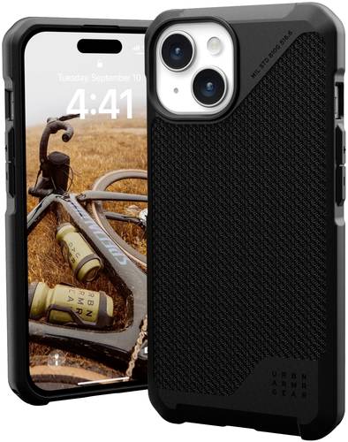 Urban Armor Gear Metropolis LT MagSafe Backcover Apple iPhone 15 Kevlar® MagSafe kompatibel von Urban Armor Gear