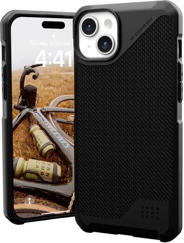 Urban Armor Gear Metropolis LT MagSafe Backcover Apple iPhone 15 Plus Kevlar® MagSafe kompatibel von Urban Armor Gear