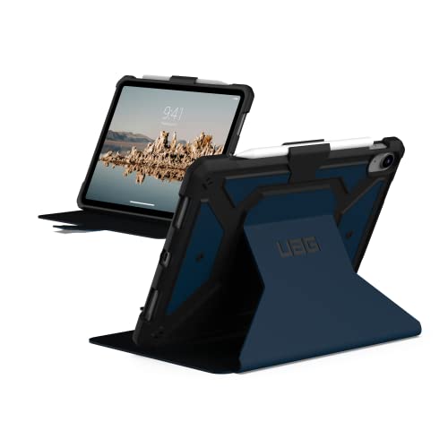 Urban Armor Gear Metropolis SE Case für Apple iPad 10.9 (10. Generation 2022) [Apple Pencil Halterung, Sturzfest, Wake/Sleep, Standfunktion] blau, 12339X115555, blau (Mallard) von URBAN ARMOR GEAR