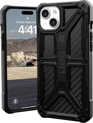 Urban Armor Gear Monarch Backcover Apple iPhone 15 Plus Carbon von Urban Armor Gear