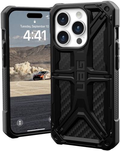 Urban Armor Gear Monarch Backcover Apple iPhone 15 Pro Carbon von Urban Armor Gear