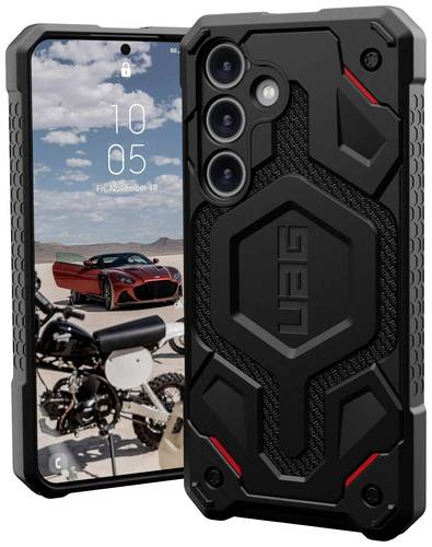 Urban Armor Gear Monarch Backcover Samsung Galaxy S24 Kevlar®, Schwarz von Urban Armor Gear