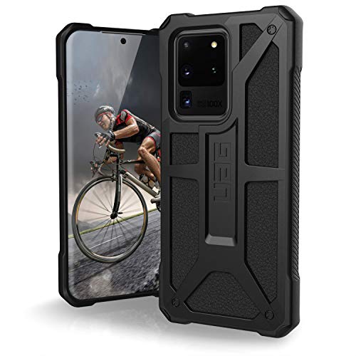 Urban Armor Gear Monarch Hülle Samsung Galaxy S20 Ultra (6,9") Schutzhülle (Wireless Charging kompatibles Cover, Sturzfeste Handyhülle, Ultra Slim Bumper) - Schwarz von Urban Armor Gear