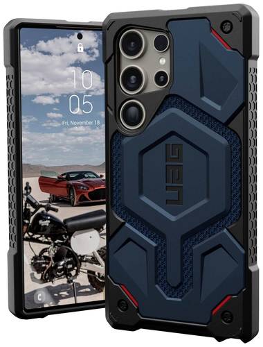 Urban Armor Gear Monarch Pro Backcover Samsung Galaxy S24 Ultra Kevlar®, Blau MagSafe kompatibel von Urban Armor Gear