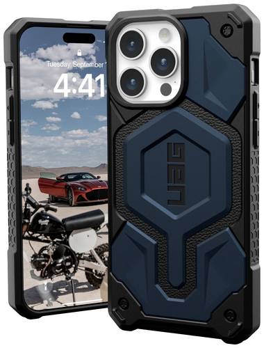 Urban Armor Gear Monarch Pro MagSafe Backcover Apple iPhone 15 Pro Max Blau MagSafe kompatibel von Urban Armor Gear