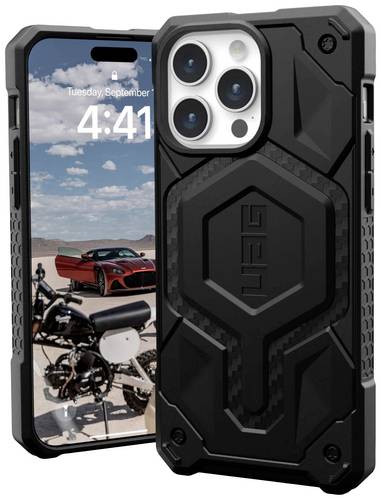 Urban Armor Gear Monarch Pro MagSafe Backcover Apple iPhone 15 Pro Max Carbon MagSafe kompatibel Urban Armor Gear Monarch Pro MagSafe Backcover Apple iPhone 15 Pro Max Carbon MagSafe kompatibel von Urban Armor Gear