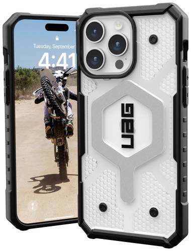 Urban Armor Gear Pathfinder MagSafe Backcover Apple iPhone 15 Pro Max Ice, Transparent MagSafe kompa Urban Armor Gear Pathfinder MagSafe Backcover Apple iPhone 15 Pro Max Ice, Transparent MagSafe kompa von Urban Armor Gear