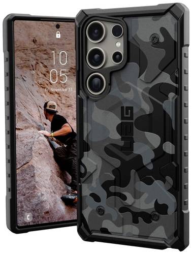 Urban Armor Gear Pathfinder SE Backcover Samsung Galaxy S24 ultra Camouflage, Midnight MagSafe kompa von Urban Armor Gear