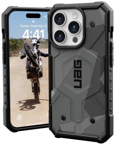 Urban Armor Gear Pathfinder SE MagSafe Backcover Apple iPhone 15 Pro Camouflage Grau MagSafe kompati Urban Armor Gear Pathfinder SE MagSafe Backcover Apple iPhone 15 Pro Camouflage Grau MagSafe kompati von Urban Armor Gear