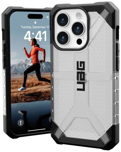 Urban Armor Gear Plasma Backcover Apple iPhone 15 Pro Ice, Transparent von Urban Armor Gear