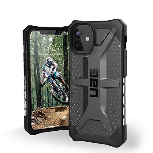 Urban Armor Gear Plasma Hülle Apple iPhone 12 Mini (5,4" Zoll) Schutzhülle (Wireless Charging kompatibles Cover, Sturzfeste Handyhülle, Ultra Slim Bumper) - Ice (transparent) von URBAN ARMOR GEAR