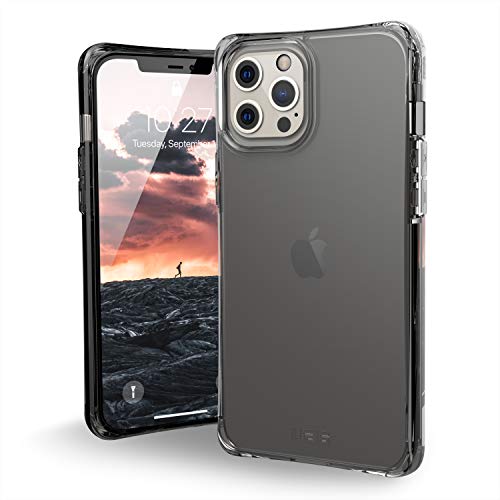 Urban Armor Gear Plyo Hülle Apple iPhone 12 Pro Max (6,7" Zoll) Schutzhülle (Wireless Charging kompatibles Cover, Air-Soft Ecken, Sturzfeste Handyhülle, Ultra Slim Bumper) Ice (transparent) von Urban Armor Gear