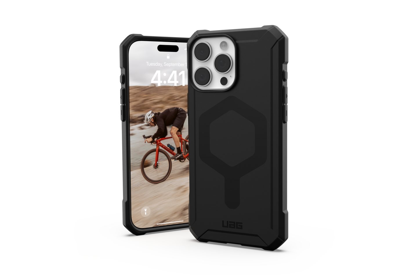 Urban Armor Gear Smartphone-Hülle Essential Armor - iPhone 16 Pro Max MagSafe Hülle, [MagSafe optimiert, Fallschutz nach Militärstandard] von Urban Armor Gear