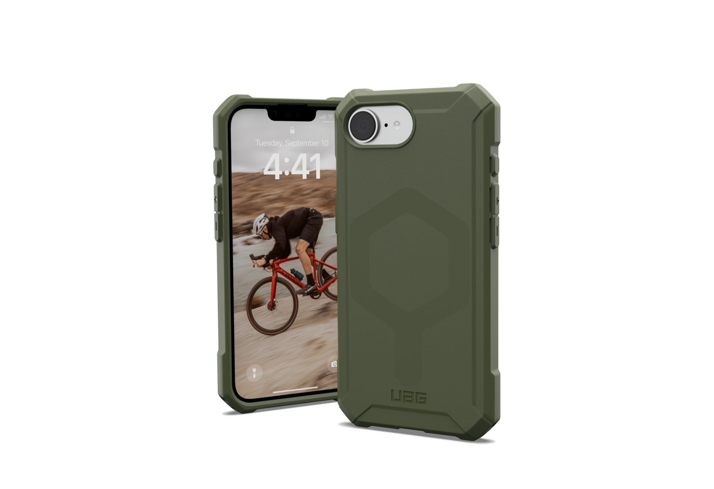 Urban Armor Gear Smartphone-Hülle Essential Armor - iPhone 16e MagSafe Hülle, [MagSafe optimiert, Fallschutz nach Militärstandard] von Urban Armor Gear