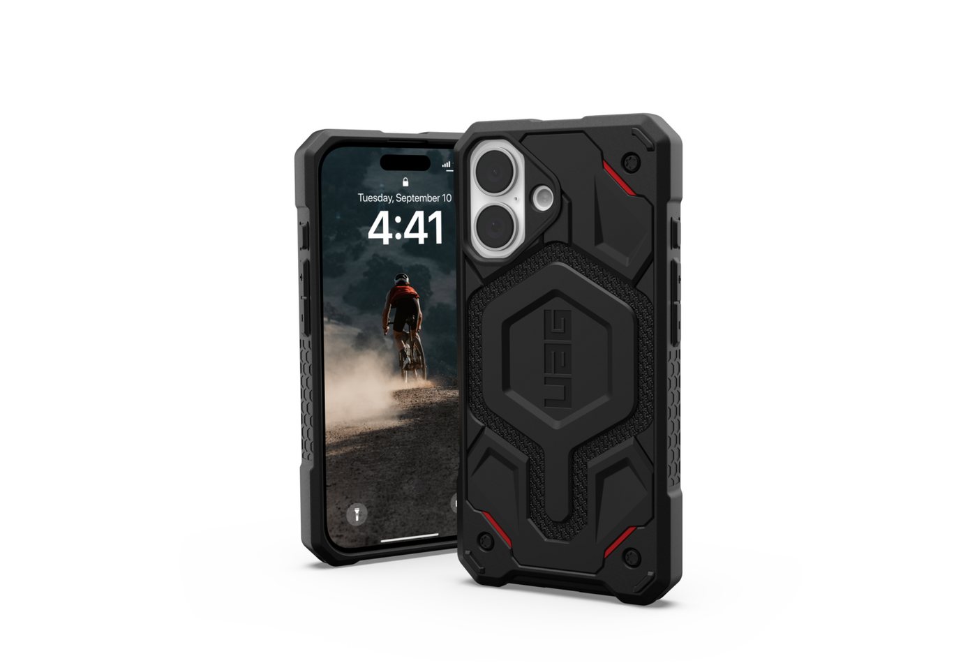 Urban Armor Gear Smartphone-Hülle Monarch Pro - iPhone 16 Hülle MagSafe, [Magnetring, Fallschutz nach Militärstandard] von Urban Armor Gear