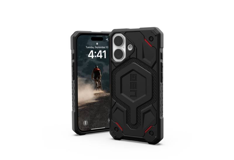 Urban Armor Gear Smartphone-Hülle Monarch Pro - iPhone 16 Hülle MagSafe, [Magnetring, Fallschutz nach Militärstandard] von Urban Armor Gear