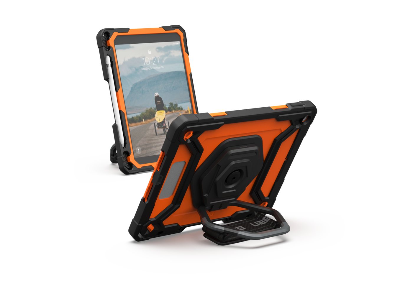 Urban Armor Gear Tablet-Hülle Plasma Handstrap, Kickstand & Screen Protection Case 10,2", 360 Grad drehbare Handschlaufe, Inkl. Displayschutzfolie, Apple Pencil Urban Armor Gear Tablet-Hülle Plasma Handstrap, Kickstand & Screen Protection Case 10,2", 360 Grad drehbare Handschlaufe, Inkl. Displayschutzfolie, Apple Pencil von Urban Armor Gear