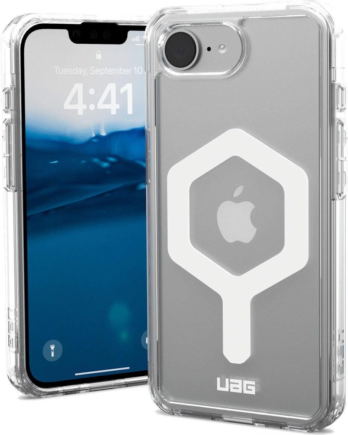 Urban Armor Gear UAG Plyo MagSafe Case- Apple iPhone 16e- ice transparent/weiß- (114501114341) von Urban Armor Gear