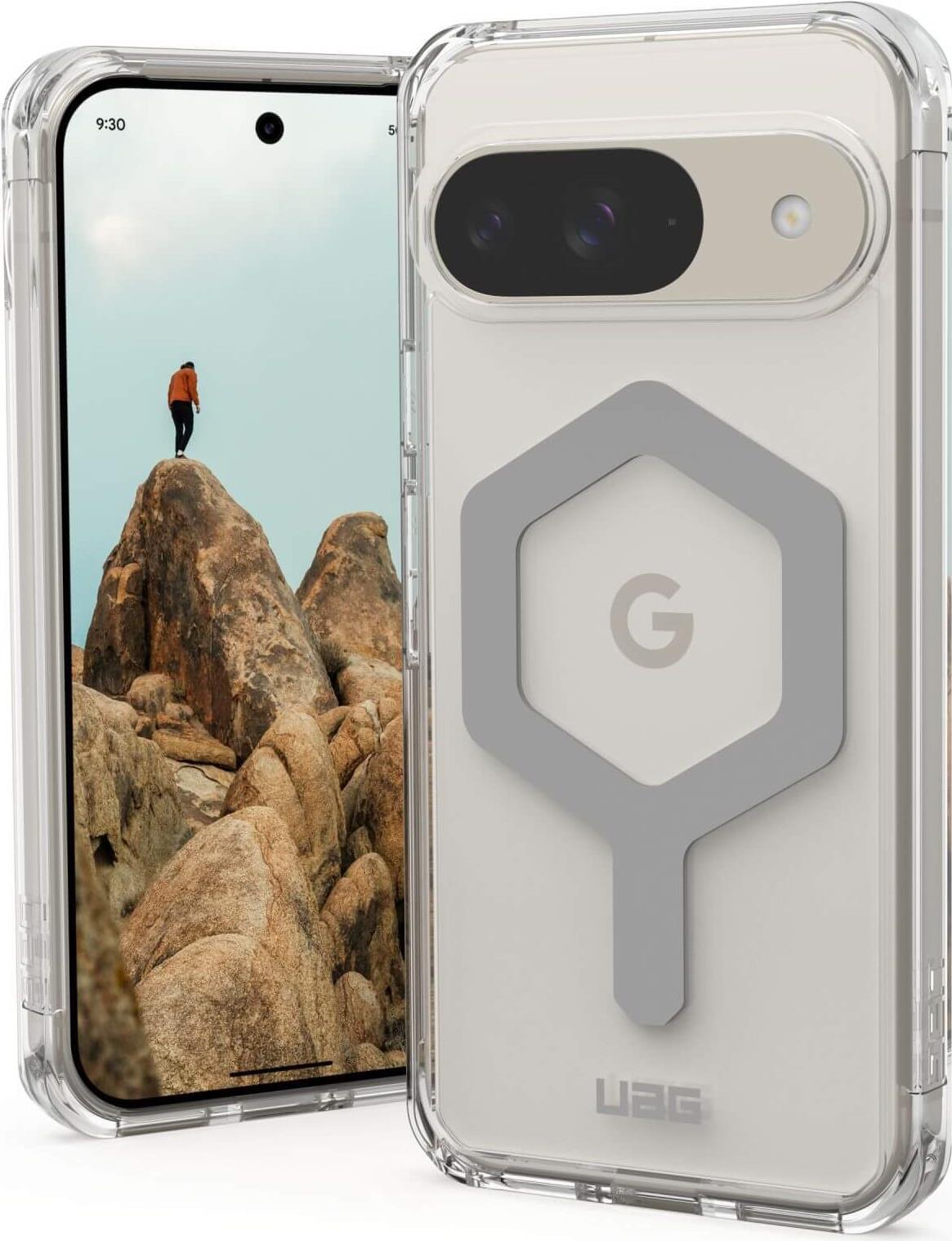 Urban Armor Gear UAG Plyo Pro Case- Google Pixel 9- ice transparent/silber- (614457114333) von Urban Armor Gear