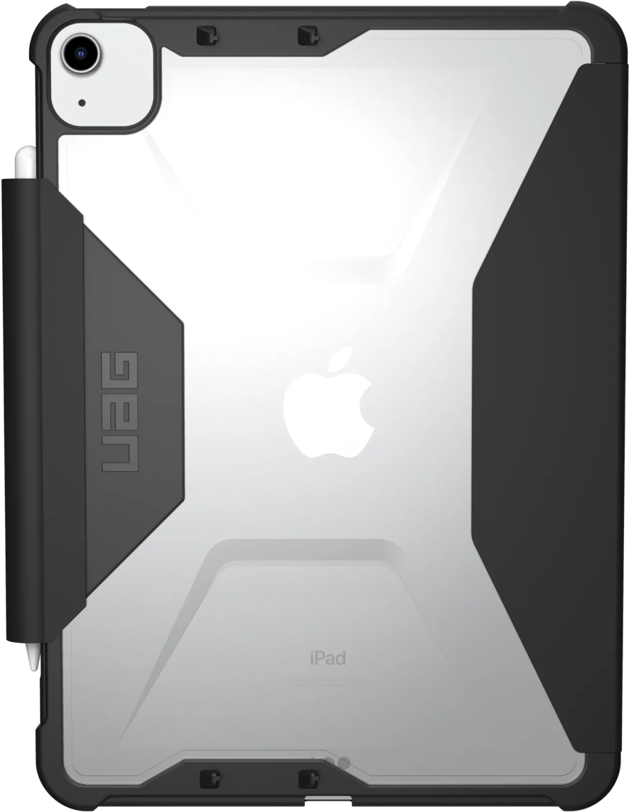 Urban Armor Gear UAG Rugged Case for Apple iPad Air 10.9  (2022) - Plyo Black/Ice - Flip-Hülle für Tablet - Schwarz, Ice - 10.9 - für Apple 10.9  iPad Air (4th generation, 5th generation), 27,90cm (11)  iPad Pro (1st generation, 2nd generation, 3rd generation) (123292114043) von Urban Armor Gear