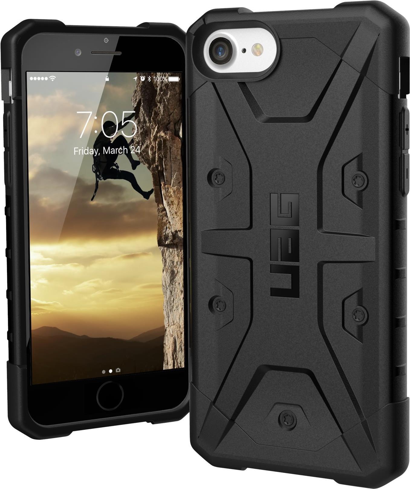 Urban Armor Gear UAG Rugged for Case for Apple iPhone SE (2020) - Pathfinder Black - Hintere Abdeckung für Mobiltelefon - Schwarz - 4.7 - für Apple iPhone SE (2. Generation) (112047114040) von Urban Armor Gear