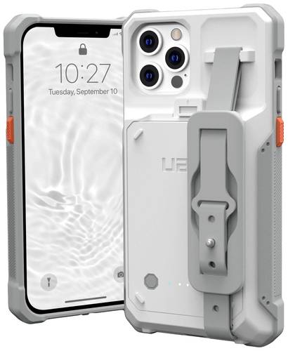 Urban Armor Gear Workflow Healthcare Battery Case Backcover Apple iPhone 14, iPhone 13 Weiß integri von Urban Armor Gear