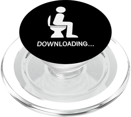 Just for LOLZ Jokes Download System Update Toilet Edition PopSockets PopGrip für MagSafe Just for LOLZ Jokes Download System Update Toilet Edition PopSockets PopGrip für MagSafe von Urban Attitude