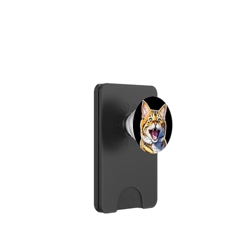 Bengalkatze PopSockets PopWallet für MagSafe Bengalkatze PopSockets PopWallet für MagSafe von Urban Empyre