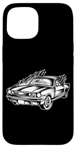 Classic Muscle Car Burnout Hülle für iPhone 15 Classic Muscle Car Burnout Hülle für iPhone 15 von Urban Empyre