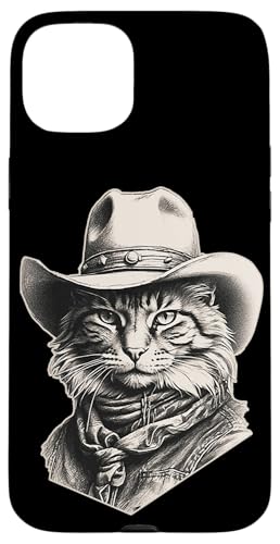 Cowboy-Katze Hülle für iPhone 15 Plus Cowboy-Katze Hülle für iPhone 15 Plus von Urban Empyre